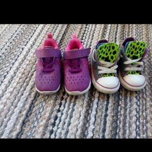 Kids shoes, converse & nike